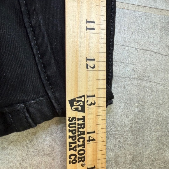 Levi Strauss 710 Super Skinny Black Jeans Women's Size 26x28 - Picture 4 of 8